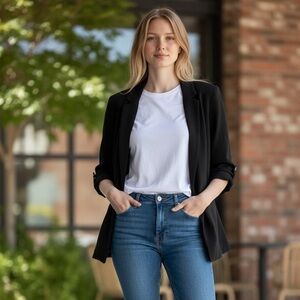 #443 H&M Classic Black Women's Blazer